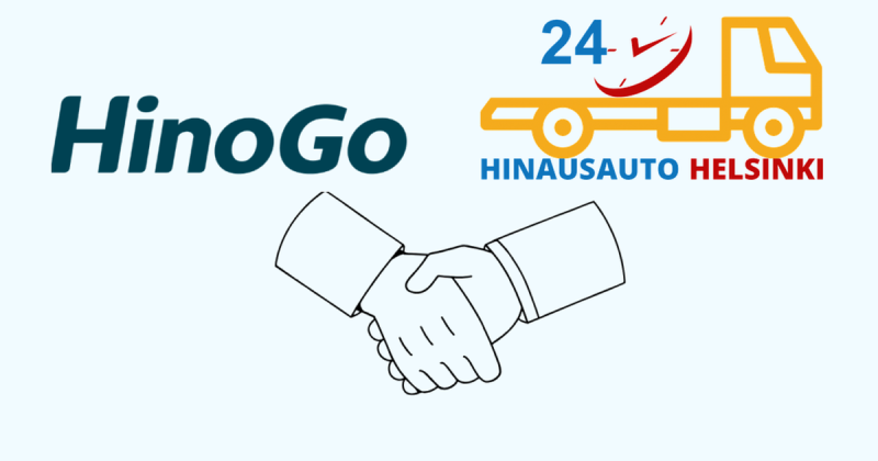 Hinausauto Helsinki on nyt osa HinoGo-verkostoa